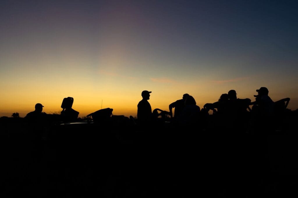 Silver Sengi - Sunset on safari, family time, Phinda